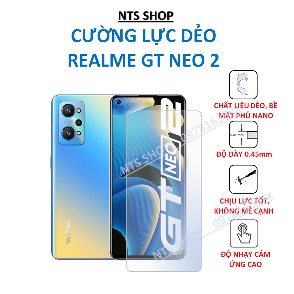 Cường lực dẻo bảo vệ màn hình Realme GT NEO 2