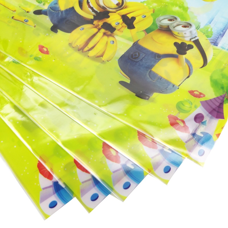 Bộ 5 Bao Tập Nhựa Ngọc Phương - Mẫu 1 - Hình Minion