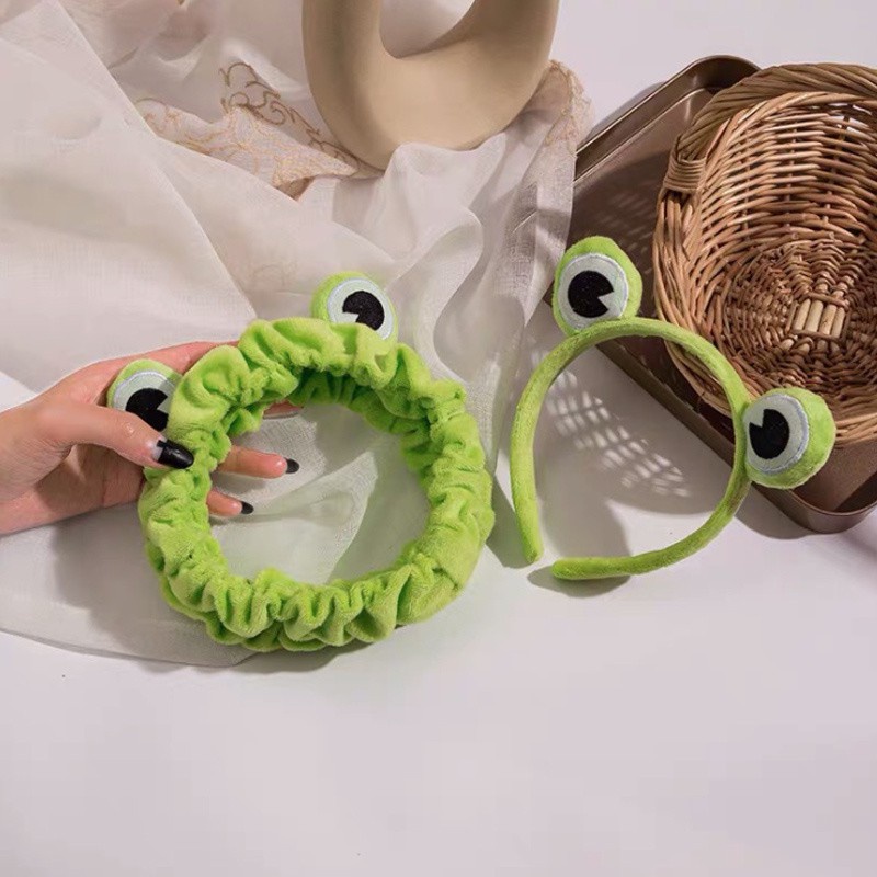 Băng Đô Cài Tóc Hình Chú Ếch Dễ Thương Phong Cách Nhật Bản