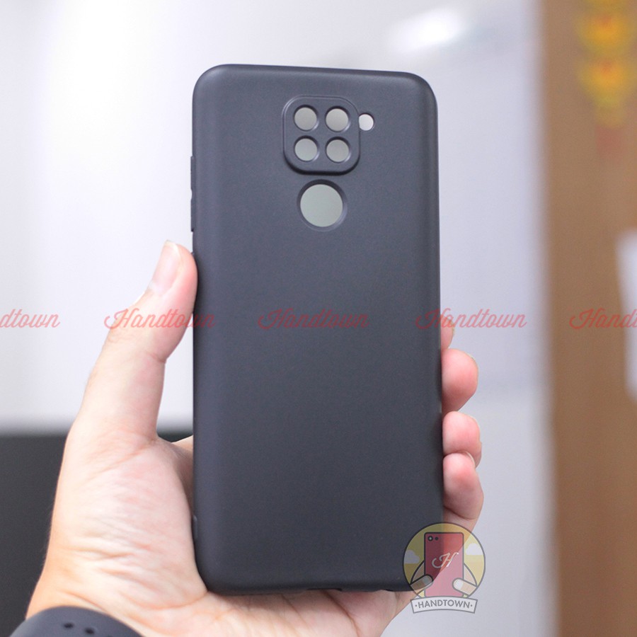 Ốp Lưng Xiaomi Redmi 10X 4G / Redmi Note 9 Silicone Dẻo Đen