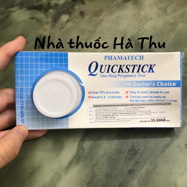 Que thử thai Quickstick