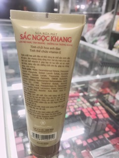Sữa Rửa Mặt Sắc Ngọc Khang