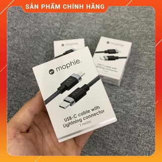 Cáp sạc nhanh Mophie MFI usb-c to lightning