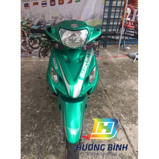 [COMBO] Sơn xịt SAMURAI màu Candy Xanh Lá - Y017 (gồm 4 chai: lót-nền-màu-bóng)