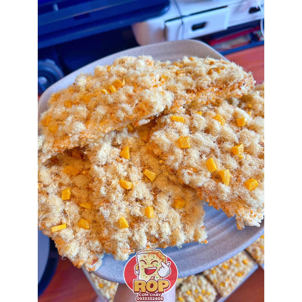 Cơm Cháy Rốp phô mai trứng muối loại 250 gram