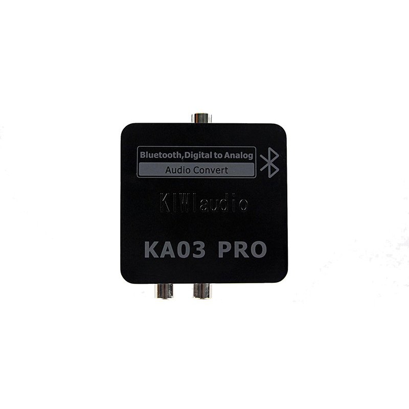 Bộ Chuyển Quang Âm Thanh Từ Optical sang Analog KIWI KA03 PRO hỗ trợ Bluetooth - Hàng chính Hãng BH 12 Tháng