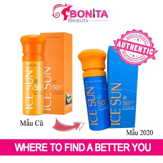 Kem chống nắng pump ICE SUN của NATURE REPUBLIC cực HOT