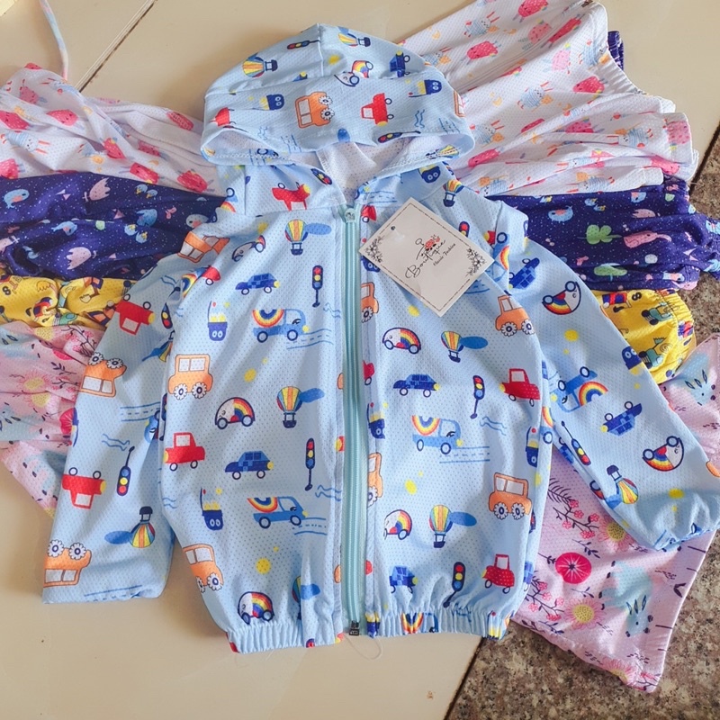 Áo khoát cho bé trai và bé gái 6 -23kg
