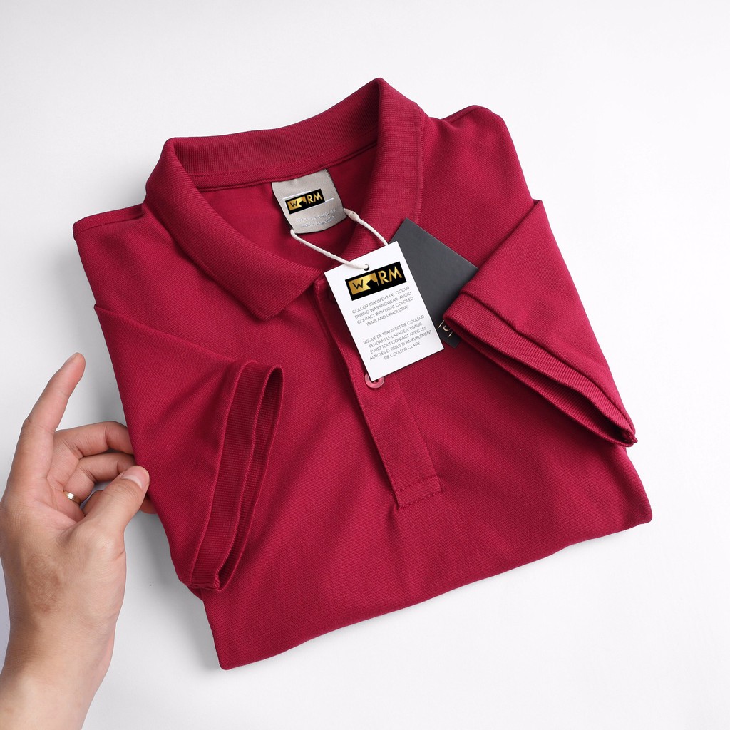 [ Freeship + Mã Giảm Giá 50K ] Polo Nam Trơn, Áo Polo Vải Cotton Cao Cấp 12 Màu Đơn Giãn Màu Trẻ Trung - W REAL M | BigBuy360 - bigbuy360.vn