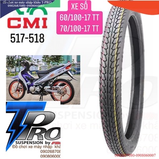 Vỏ lốp camel 517 + 518 size 60/100 & 70/100 - 17 inches cameltire