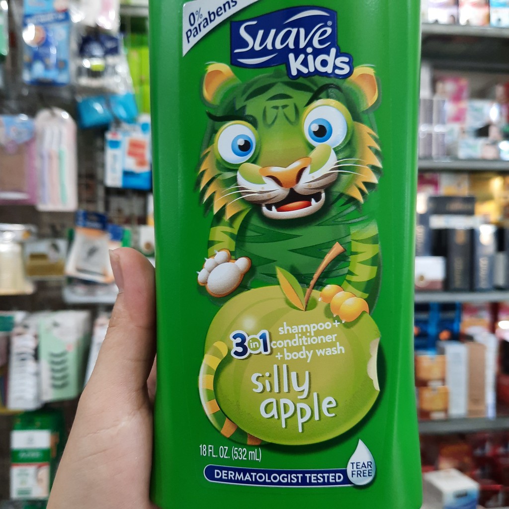 SỮA TẮM GỘI XẢ SUAVE KIDS 3IN1 532ML