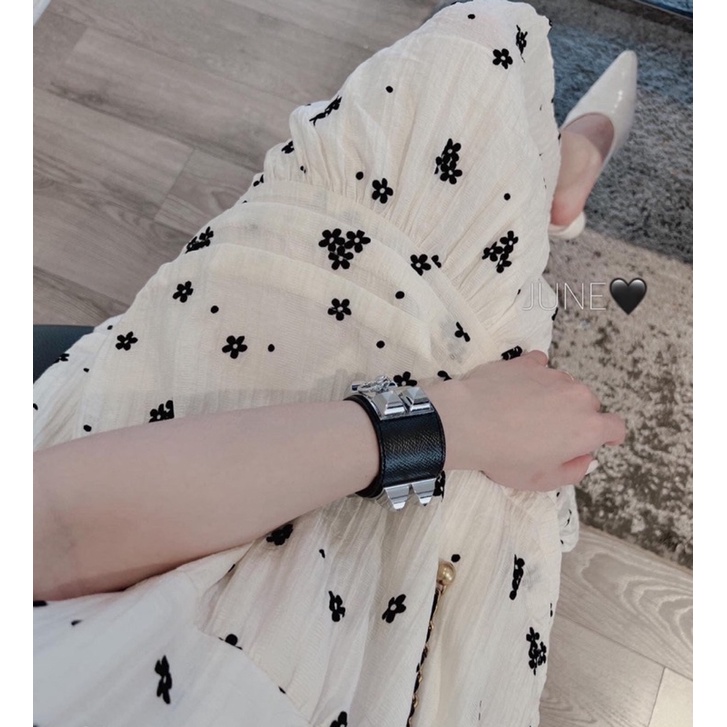 Váy babydoll kem hoa nhí hàng 2 lớp loại 1 | BigBuy360 - bigbuy360.vn