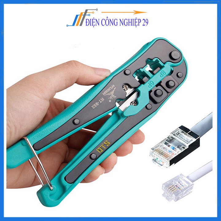 Kìm Bấm Dây Mạng R'DEER RT-952