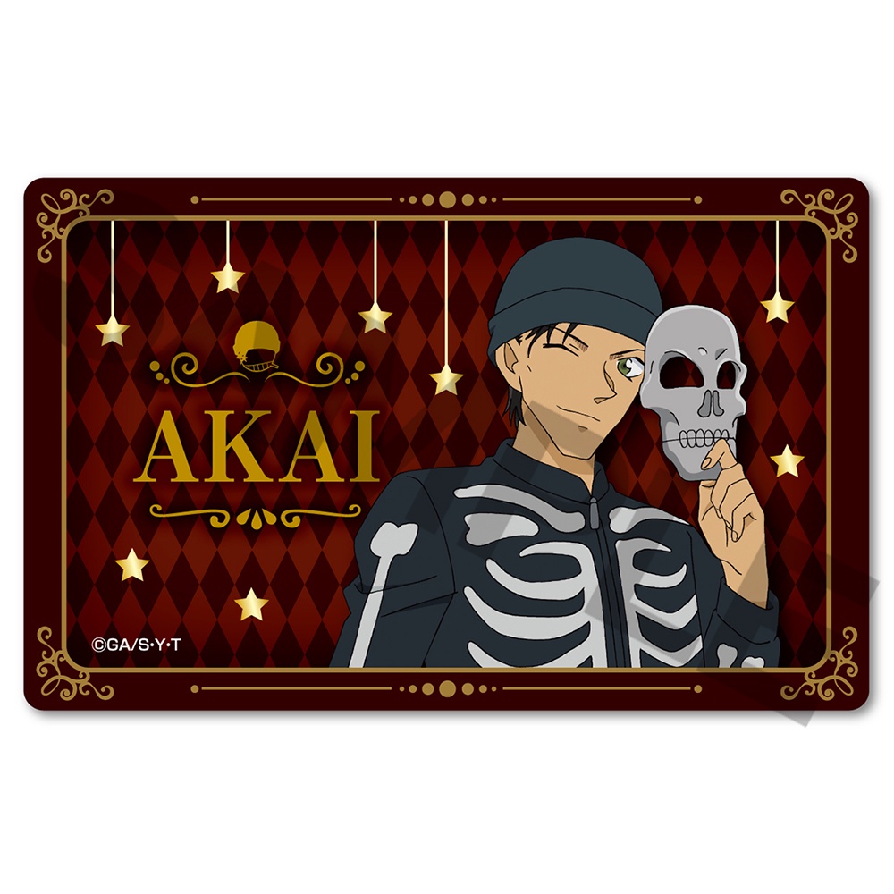 Ảnh card bo góc in hình DETECTIVE CONAN ver HALLOWEN Thám Tử Lừng Danh