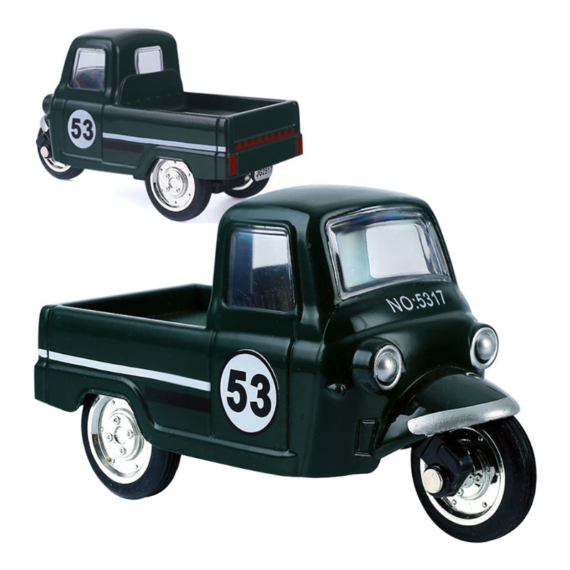 Mô Hình Xe Đạp Ba Bánh Đồ Chơi Bằng Hợp Kim