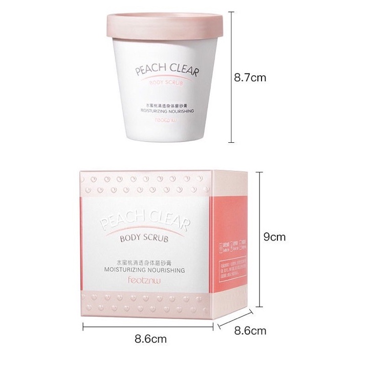 [XẢ KHO] TẨY TẾ BÀO CHẾT CHO DA PEACH CLEAR HƯƠNG ĐÀO