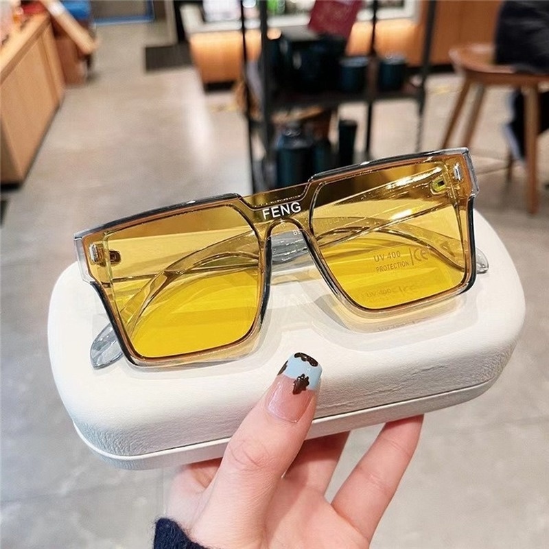 COD Kính Mát Chống Tia Uv400 Phong Cách Hip Hop Thời Trang Cho Bé