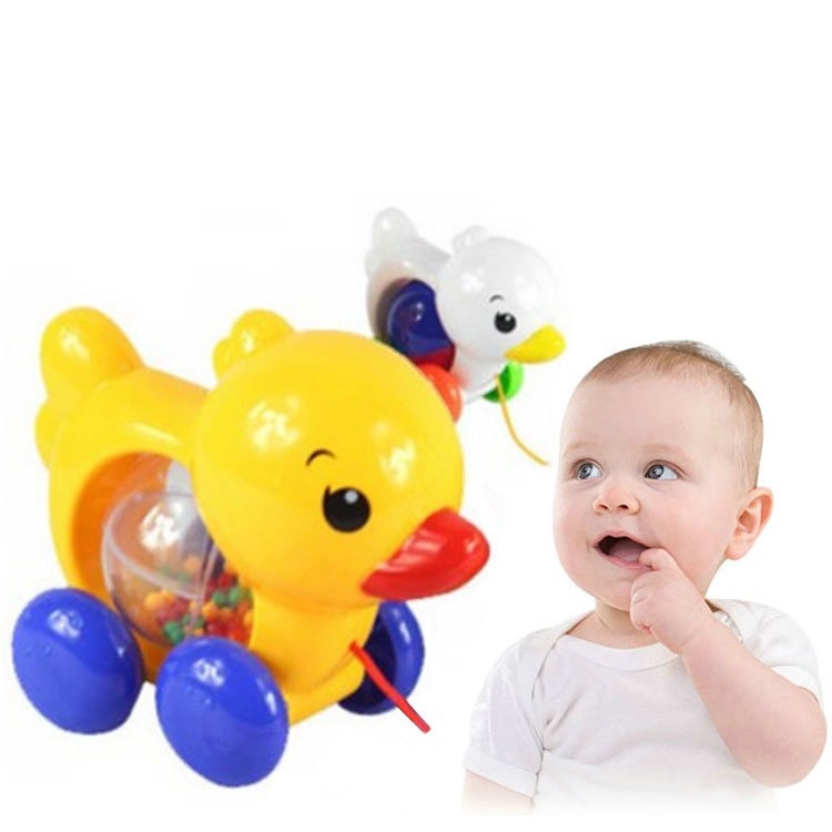 Xe đẩy gà con xúc xắc cho bé