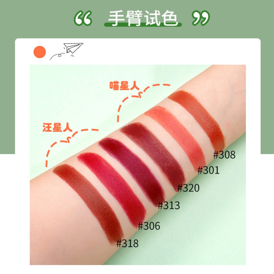 (Hàng Mới Về) Set Son Môi Hengfang Đổi Màu Cao Cấp Chuyên Dụng