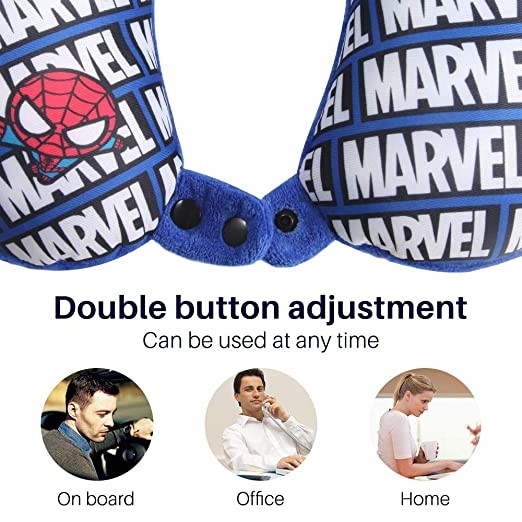 [Mã LIFEMALL9915 giảm 12% đơn 99K] Gối chữ U Miniso hình các siêu anh hùng Avengers