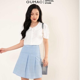 Chân váy xòe xếp ly GUMAC VB3204