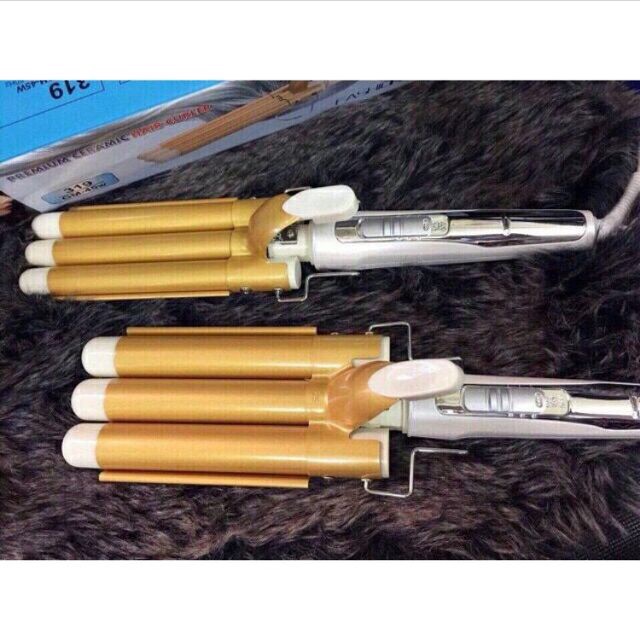 Máy uốn tóc gợn sóng 3 trục