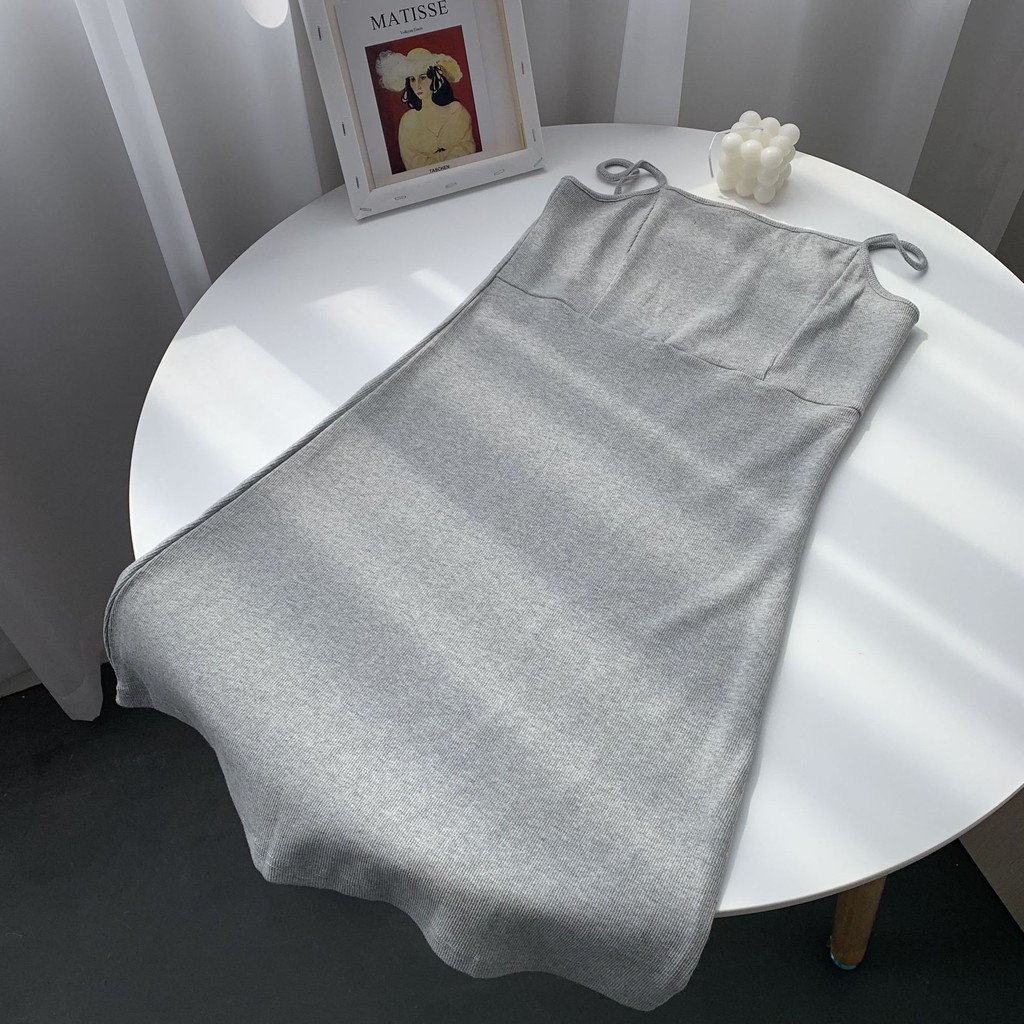 VÁY 2 DÂY THUN SIÊU ĐẸP