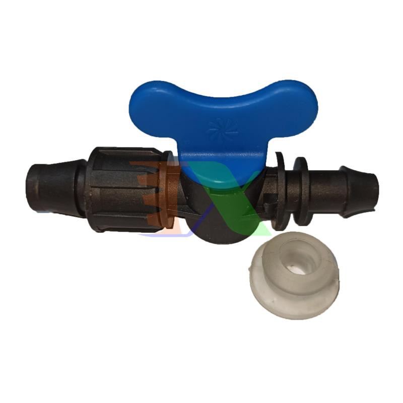 Khởi thủy van khóa dành cho băng nhỏ giọt Φ16 KVB-16, Khởi thủy cho ống PVC PE HDPE LDPE Φ16