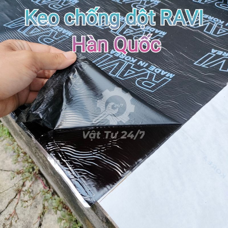 Keo Chống Dột Mái Tôn Giấy Dầu Chống Dột RAVI Hàn Quốc chính hãng Khổ 1 Mét 1M dày 1mm