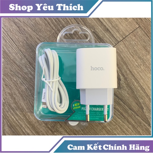 [ BH 12 Tháng ] Bộ Sạc Nhanh Iphôn 20W PD. Hoco C76. Sạc Nhanh PD 20W/3.0A (Bảo Hành 1 Năm)