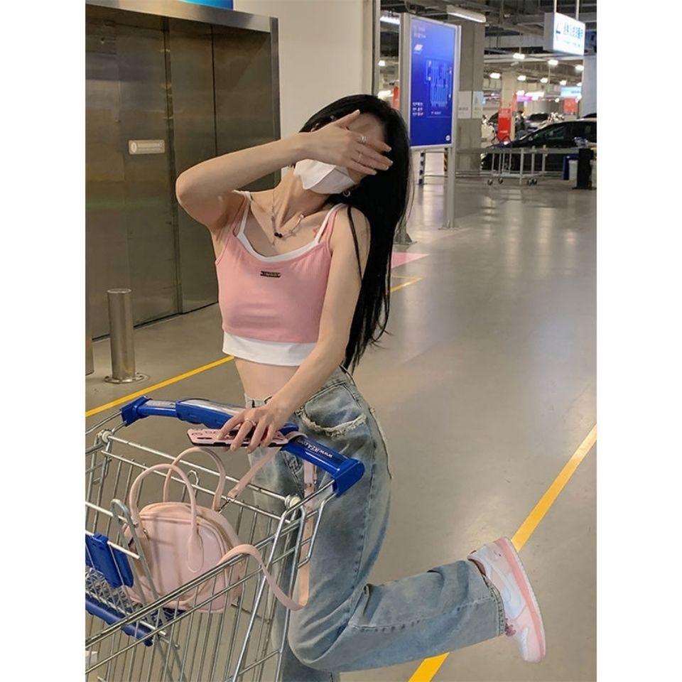 Áo Giả Hai Mảnh Kiểu Dáng Thời Trang Mùa Hè Cho Nữ