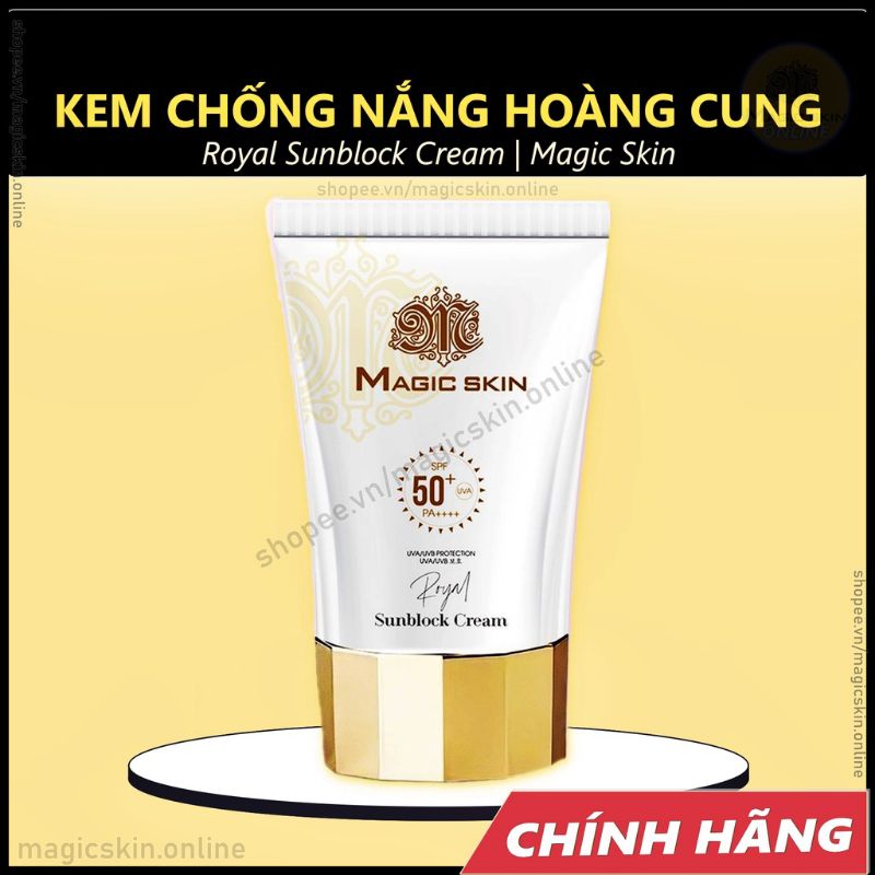 Kem chống nắng Hoàng Cũng Magic skin