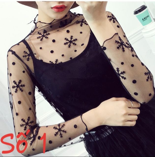 Áo lưới dài tay (Không kèm áo trong) | BigBuy360 - bigbuy360.vn