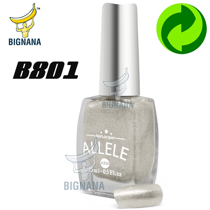 Đen, Trắng Sữa, Trắng Bạc, Mẫu Mới Sơn Móng Tay Allele - AE01 Chai 15ml An Toàn, Màu Sắc Đa Dạng