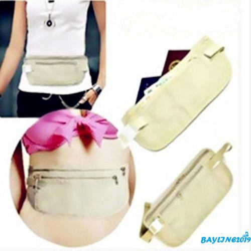 Túi đeo hông đựng tiền/ hộ chiếu chất liệu an toàn tiện lợi