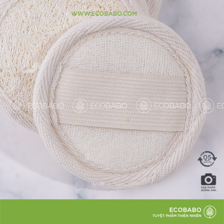 Tẩy trang sơ mướp làm sạch tự nhiên không hóa chất Ecobabo