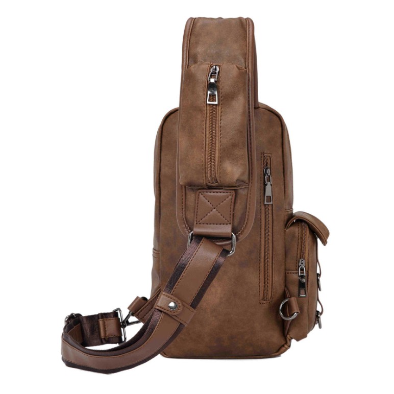 Túi đeo chéo đeo ngực nam thông minh đa chức năng thời trang cao cấp phong cách cá tính