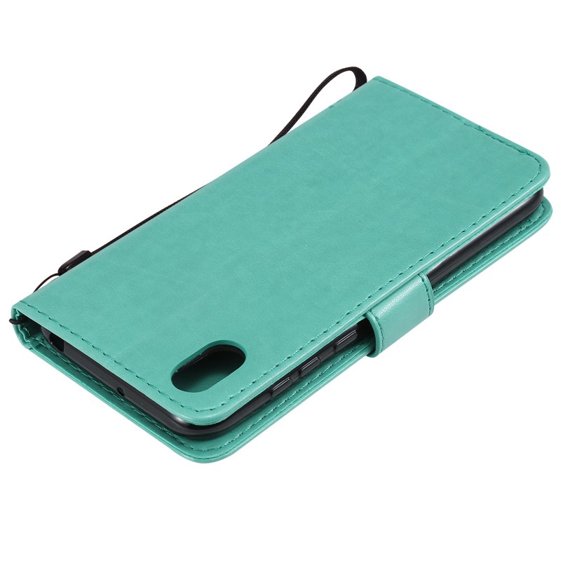 Ốp điện thoại kiểu ví gập da thời trang dành cho Huawei y5 y6 pro y7 y9 2019