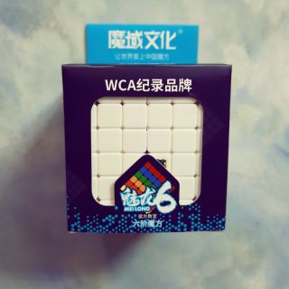 Rubik Meilong 6 tầng không viền - viền đen