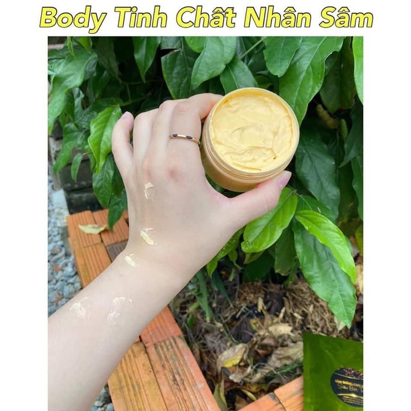 Body Sâm Trắng Da Da Cấp Tóc Không Gây Kích Ứng Da Không Bết Rít