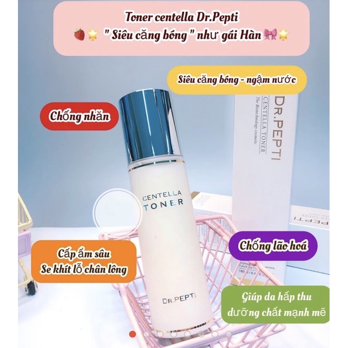 DR.Pepti Nước Hoa Hồng Dr Pepti Centella Toner đậm đặc như serum