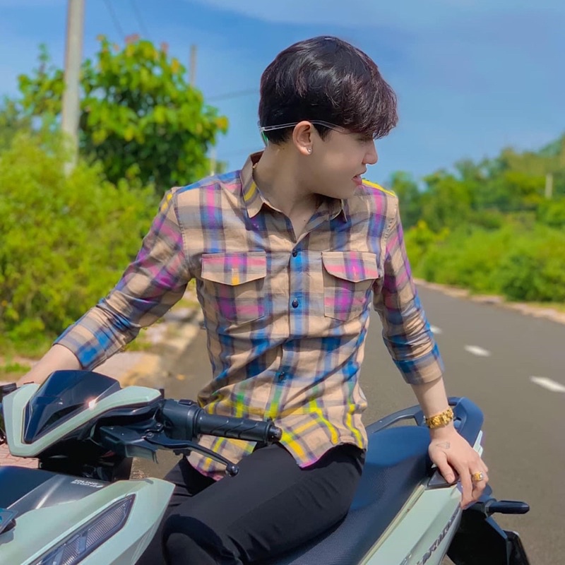 Sơ Mi Loang Màu Cao Cấp