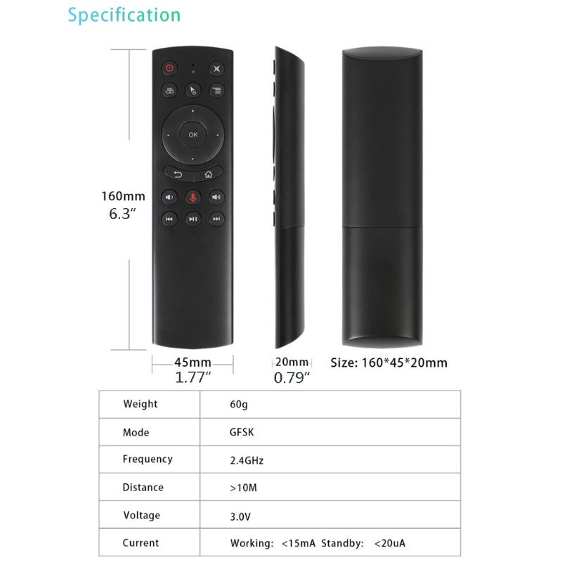 Chuột Bay bonj 2 4G ĐiềU KhiểN BằNg GiọNg NóI 3D