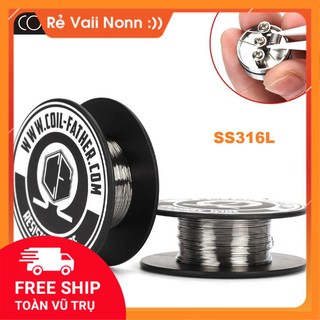 Dây ss316 father-coil _ dây dẫn nhiệt diy _ dây build coil