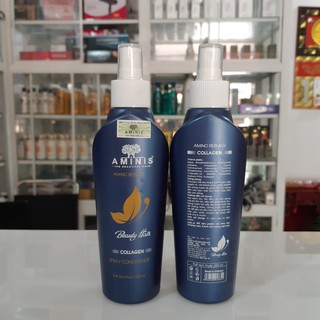 Xịt dưỡng tóc aminis collagen 220ml