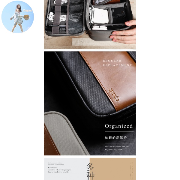 Túi Đựng Dây Cáp / Tai Nghe Đa Năng Tiện Dụng | BigBuy360 - bigbuy360.vn