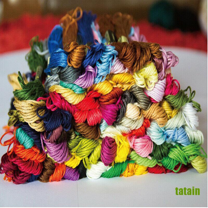 Bộ 150 Cuộn Chỉ Thêu Nhiều Màu Sắc
