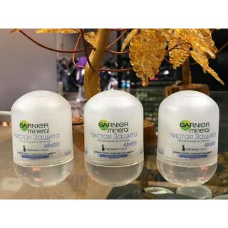 LĂN KHỬ MÙI GARNIER MINERAL DẠNG GEL KHOÁNG CHẤT KHÔNG MÙI TÁC DỤNG TRONG 48H, KHÔNG GÂY Ố VÀNG ÁO.