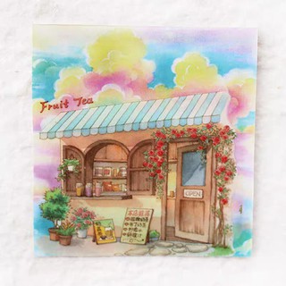 Washi bầu trời - phản quang