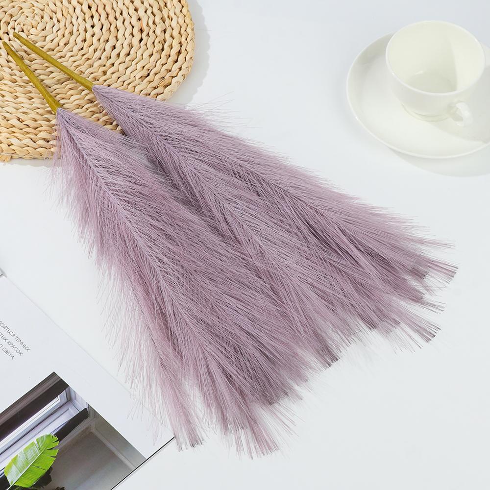 SUENIN 2 Bó Hoa Pampas Giả Trang Trí Tiệc 45cm